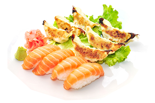 M14.SUSHI GYOZA
